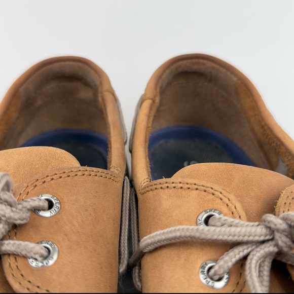 Sperry Top-Sider Wave Driver Boat Shoes Leather Moc Toe Tan Men’s Sz 13 STS21592 - Picture 6 of 13